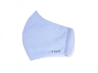 TNG Dětská rouška textilní 3-vrstvá, modrá, velikost S 1 ks