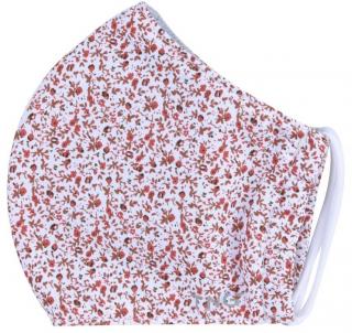 TNG Rouška textilní 3-vrstvá vel. M květiny