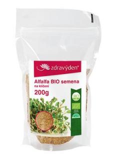 ZdravýDen® BIO Alfalfa – semena na klíčení 200 g