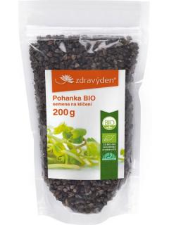 ZdravýDen®  BIO Pohanka - semena na klíčení 200 g