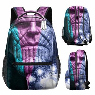 Detský / študentský batoh s potlačou celého obvodu motív Thanos 2