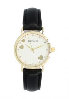 Náramkové dámske hodinky s kamienkami Skyline Quartz 9300-7