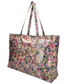 Sweet &amp; Candy Veľká plážová taška s potlačou kvetín W856-9 M1