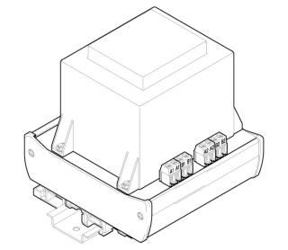 transformátor 230V/2x16.5V / 80VA, typ T2-80-18