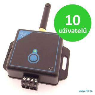 GSM dálkové ovládání iQGSM-R1 pro 10 uživatelů