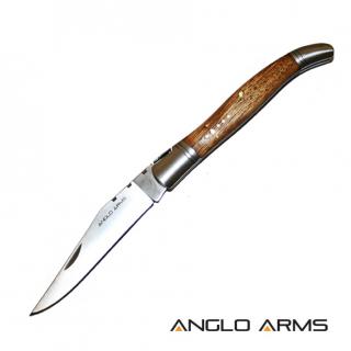 ANGLO ARMS Nůž Zavírací ZEBRA Wood Dlouhý