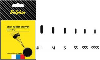 DELPHIN Silikonový Stopper Stick M