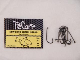 PeCarp Háčky New Long Shank Hooks