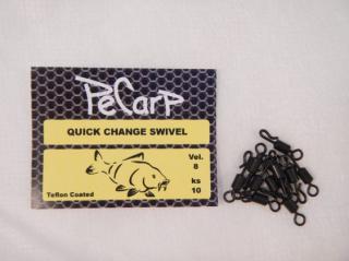 PeCarp Obratlík quick change Vel. 8 (10 ks)