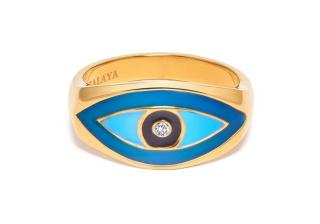 PÁNSKÝ PRSTEN NIALAYA EVIL EYE Velikost: 66