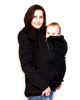 Adelay Softshellová bunda s odepínacími rukávy pro nošení Barva: černá, Velikost: S