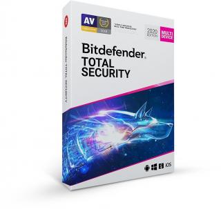 Bitdefender Total Security 2020 - 5 zařízení na 1 rok, elektronická licence