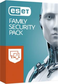 ESET Family Security Pack pro 3 počítače a 3 mobilní zařízení na 12 měsíců, elektronická licence