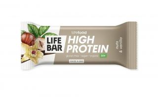 Bio proteinová tyčinka - oříšková s vanilkou, 40 g