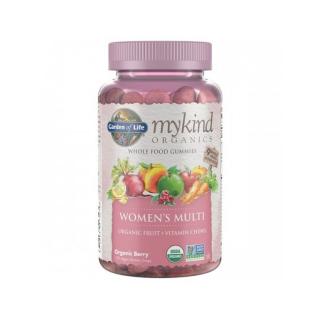 Mykind Organics - žvýkací multivitamín pro ženy z organického ovoce, 120 gumídků