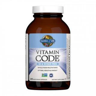 Vitamin Code 50 pro muže po padesátce, 240 kapslí