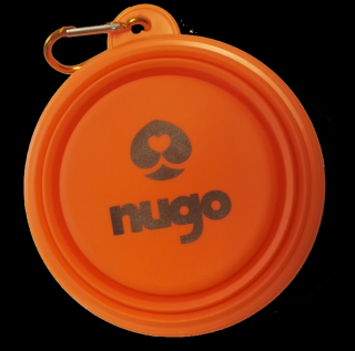 Skládací cestovní Nugo miska Barva: Oranžová