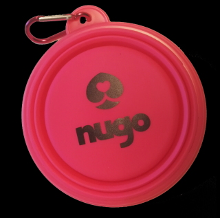 Skládací cestovní Nugo miska Barva: Růžová