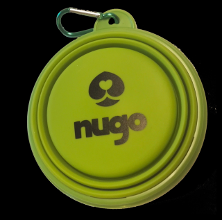 Skládací cestovní Nugo miska Barva: Zelená