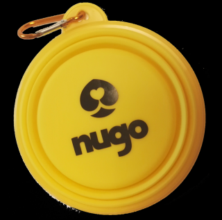 Skládací cestovní Nugo miska Barva: Žlutá