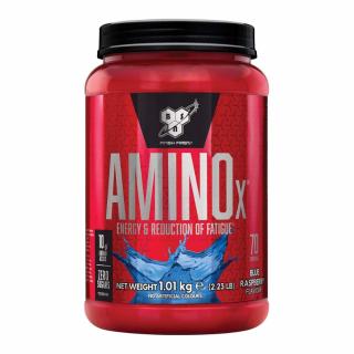 BSN AMINO X balení: 435g, Příchuť: modrá malina