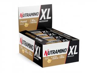 Nutramino Proteinová tyčinka XL balení: 16 x 82 g, Příchuť: arašídy