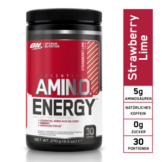 Optimum Amino Energy Strawberry and Lime - 270g