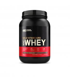 OPTIMUM NUTRITION PROTEIN 100% WHEY GOLD STANDARD balení: 900g, Příchuť: dvojitá bohatá čokoláda