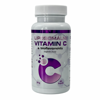 Liposomální vitamin C s bioflavonoidy, 60 kapslí