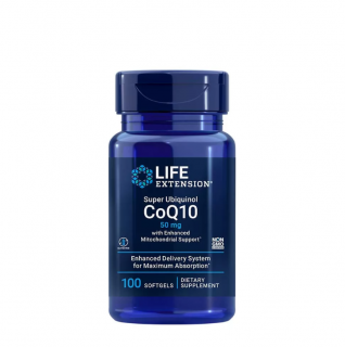 Super Ubiquinol CoQ10 (50mg) with Enhanced Mitochondrial Support, 100 tobolek