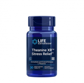 Theanine XR Stress Relief, 30 vegetariánských tablet