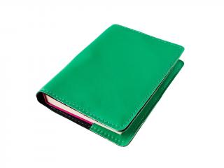 Obal na knihu KLASIK Barva kůže: Zelená (S95 verde), Velikost: M - 22,7 x 36,3 cm
