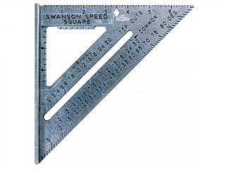 Swanson - úhelník Speed Square 7  (17,7cm) pouze palcová stupnice