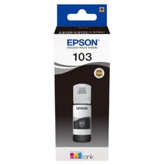 Epson 103, černý, C13T00S14A, 65ml, Epson EcoTank - originál