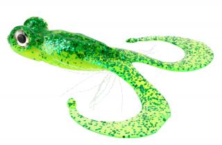 Bull Frog 10cm Green Strass