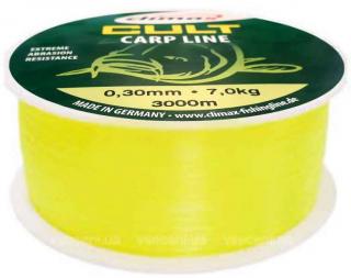 CLIMAX CULT Carp Line 600m Fluo-Žlutá 0,28mm