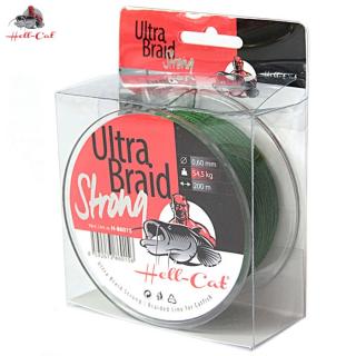 Hell-Cat Splétaná šnůra Ultra Braid Strong, 0,48mm,36,4kg,250m