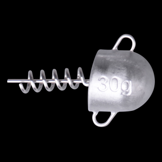 Jigová hlava Corkscrew Heads 30g