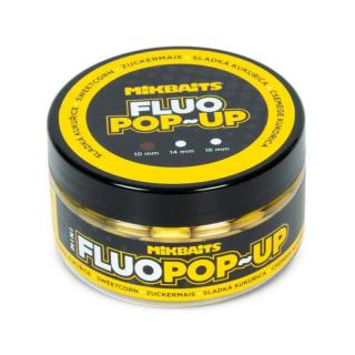 Mini Plovoucí fluo boilie 100ml - Sladká kukuřice 10mm