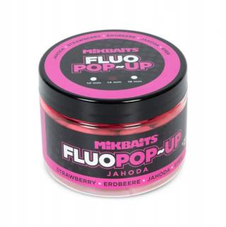 Plovoucí fluo boilie 150ml - Jahoda 14mm