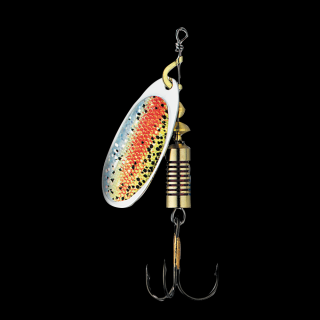 Třpytka Nature 3D Spinner vel.1, 3g, Sinking Rainbow Trout