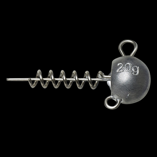 Zavrtávací jigová hlavička Corkscrew Ballhead 20g Bulk