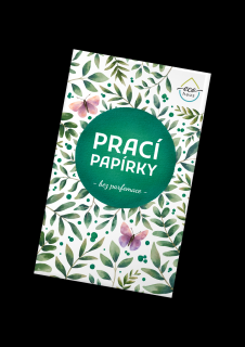 Prací papírky - Bez parfemace 5 ks