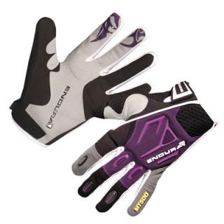 Dámské rukavice Endura MT500, fialové