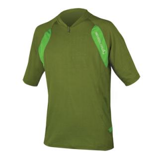 Pánský dres Endura Singletrack, zelený