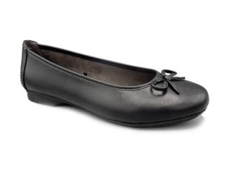 Baleríny černé, Jana 8-22163 (černé balerínky Jana Vegan Shoes)