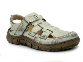 Dámské boty Kacper 2-0479 béžová (Maximálně pohodlné polobotky z nejlepší přírodní kůže. Investice do této obuvi se jistě vyplatí, vydrží neskutečně dlouho.)