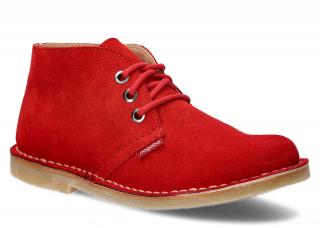 Dámské kotníkové boty Nagaba N082 červená (jen velikost 37 a 42)