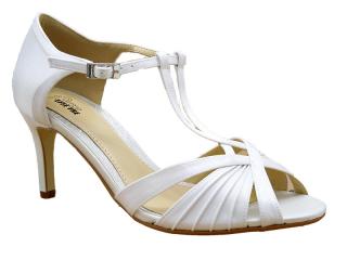 Dámské svatební boty EF24549 (Dámské společenské boty na plesy, do tanečních a na svatbu)