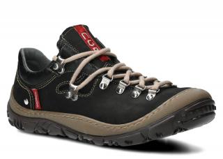 Dámské trekové boty Nagaba N054 černá (Treková obuv z nejlepší přírodní kůže.)